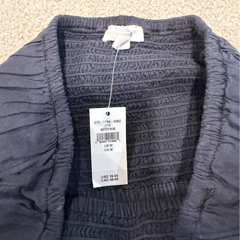 NWT aerie Linen Blend Tube Top - Picture 5 of 5